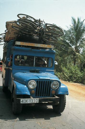 Typical Highway 1 bus 1993.